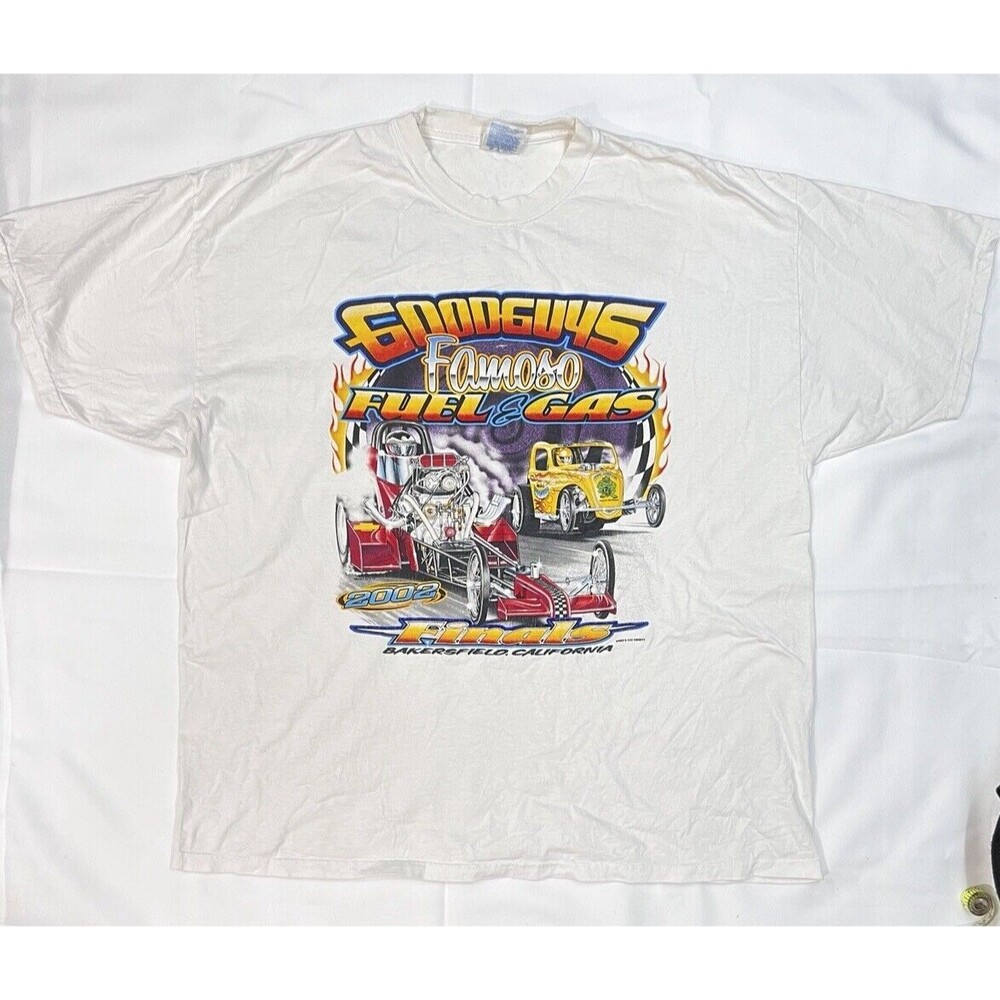 GoodGuys Famoso Fuel & Gas 2002 Finals Bakersfield CA Shirt Sz 2XL